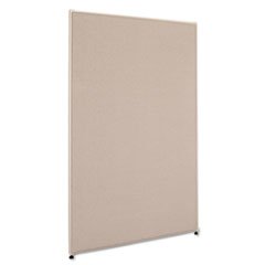 Basyx Verse Panel System Accessories-Panel, With Glides, 60x36, Gray