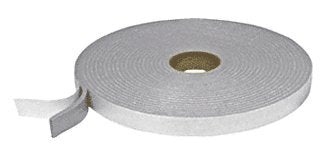 C.R. LAURENCE FS2238 CRL Gray 3/8 Adhesive Back Felt Tape