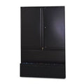 HON 800 Series 42-Inch Storage Cabinet with 2-Drawer Lateral File, Black