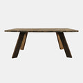 Reclamation 72 Rustic Reclaimed Solid Wood Dining Table