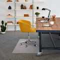 Advantagemat Phthalate Free Vinyl Rectangular Chair Mat for Carpets up to 1/4 - 45 x 53