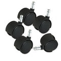 Master Caster MAS23624 - Co Deluxe Duet Hooded Chair Mat Caster Set