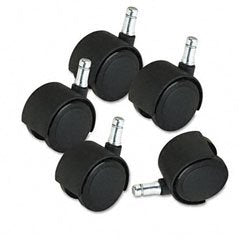 Master Caster MAS23624 - Co Deluxe Duet Hooded Chair Mat Caster Set