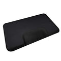 BarberPub 3 x 5 Feet Salon Floor Mat Anti Fatigue Barber Shop Chair Floor Mat for Hair Stylist Rectangle 1/2 Thick 0040 Black