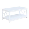 Convenience Concepts Ring Coffee Table, White