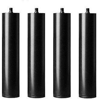 Leggett & Platt Adjustable Bed Leg Kit, 11 Height, Set of 4, M8 Threading