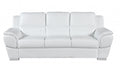 37 Chic White Leather Sofa
