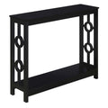 Convenience Concepts Ring Console Table, Black