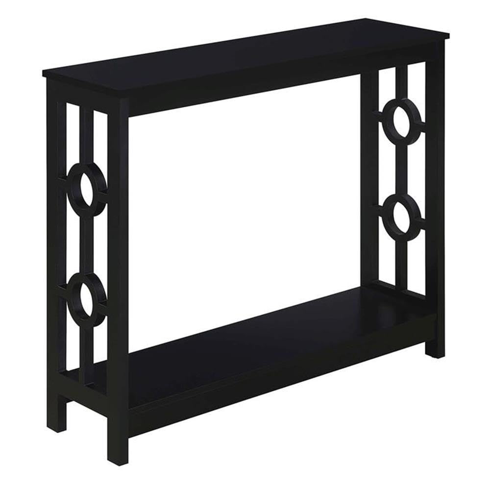 Convenience Concepts Ring Console Table, Black