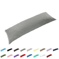 TAOSON 100% Cotton 300 Thread Count Body Pillow Cover Pillowcase Pillow Protector Cushion Cover with Zippers Only Cover No Inser