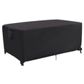 Jungda Outdoor Dining Table Cover,60 Inch Rectangle Patio Dining Table Cover,Waterproof Outside Table Cover Furniture Cover - 60