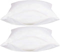 The Curtain Shop Set of 2 Vinyl Zippered Pillow Protectors