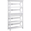 Convenience Concepts Omega 5 Tier Bookcase with Drawer, White