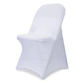 Babenest 100PCS Spandex Folding Chair Covers, Upgraded Universal Stretch Washable Fitted Chair Slipcovers Protector for Wedding,