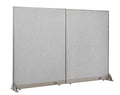 GOF Freestanding Office Partition, Large Fabric Room Divider Panel, 96 W x 72 H