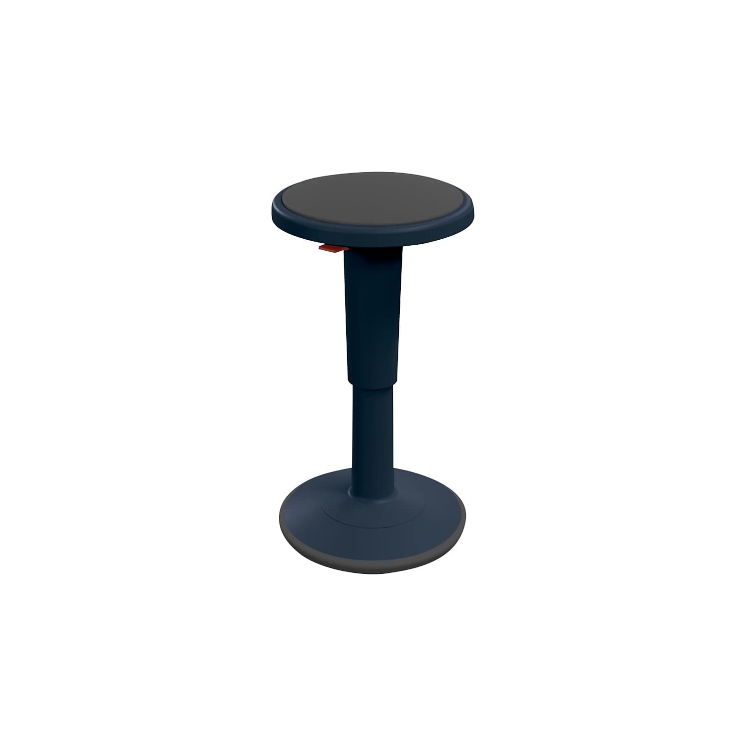 MooreCo 17-24 Plastic Hierarchy Height Adjustable Grow Tall Stool in Navy