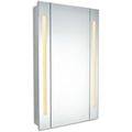Elegant Decor Elixir Rectangle Medicine Storage Mirror Cabinet with 20W LED Lighting Bars