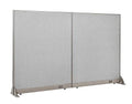 GOF Freestanding Office Partition, Large Fabric Room Divider Panel, 96 W x 60 H