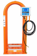 Martins Industries MIc-4 4-Bar Tire Inflation cage 31.625 Length 57.31 Height 26.25 Width Orange