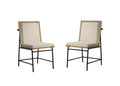 Torrance Set of 2 Oak Finish Dining Chairs