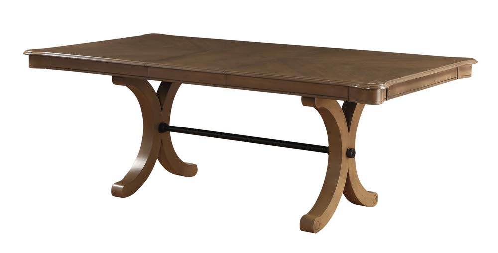 ACME Furniture Dining Table, Gray Oak