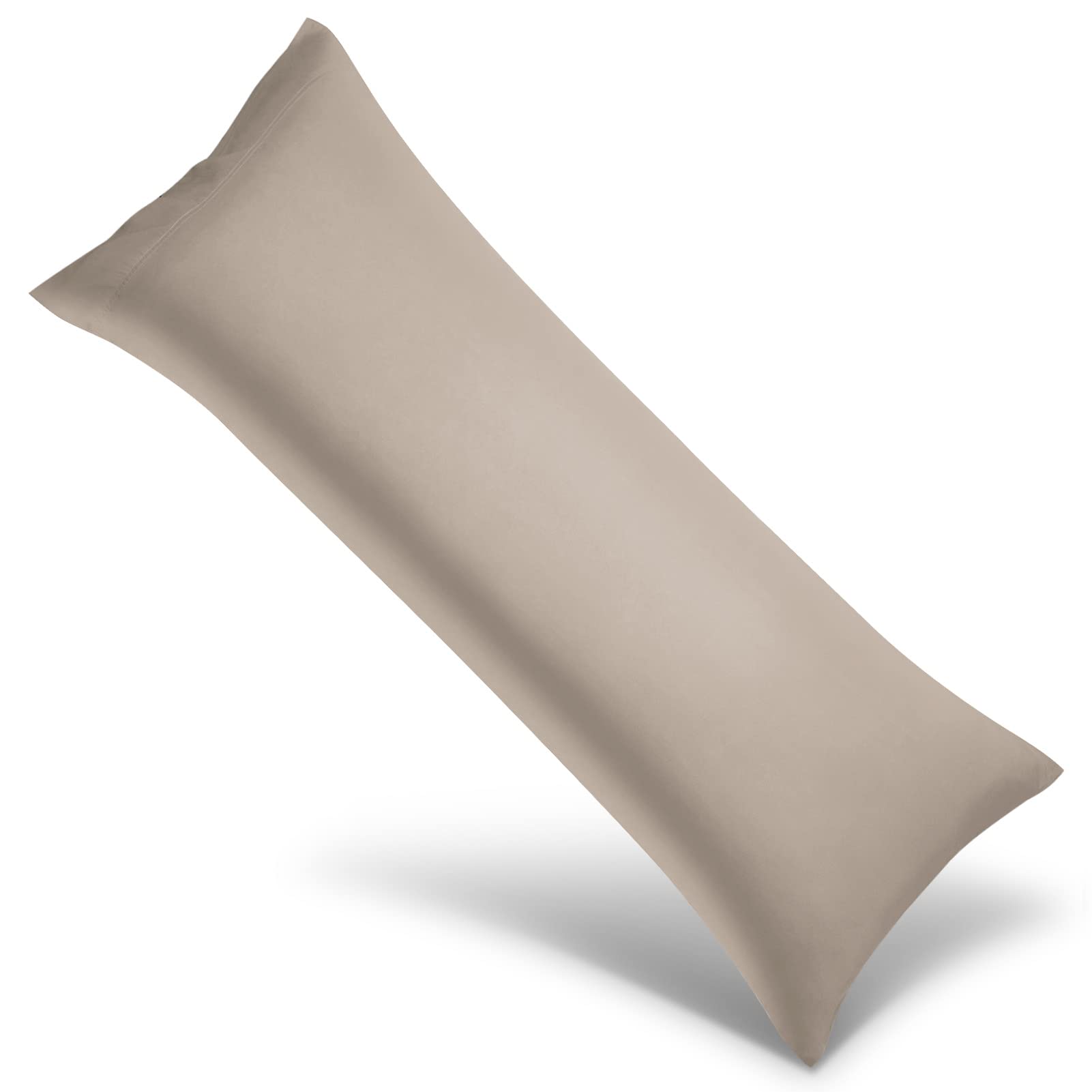 WishSmile Body Bamboo Cooling Pillowcases Long Pillow Cases Breathable Cool Silky Soft Moisture Wicking for Hot Sleepers,Hair an