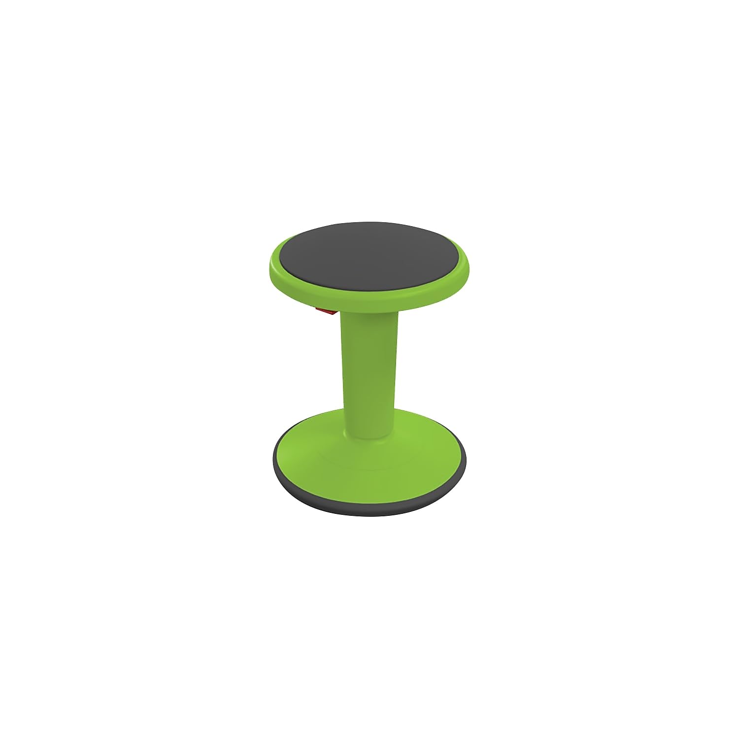 MooreCo 14-18 Plastic Hierarchy Height Adjustable Grow Short Stool in Green