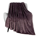 TOONOW Fleece Blanket Super Soft Cozy Throw Blanket 50 x 60, Lightweight Fuzzy Comfy Textured Flannel Blanket Warm Plush Throw B