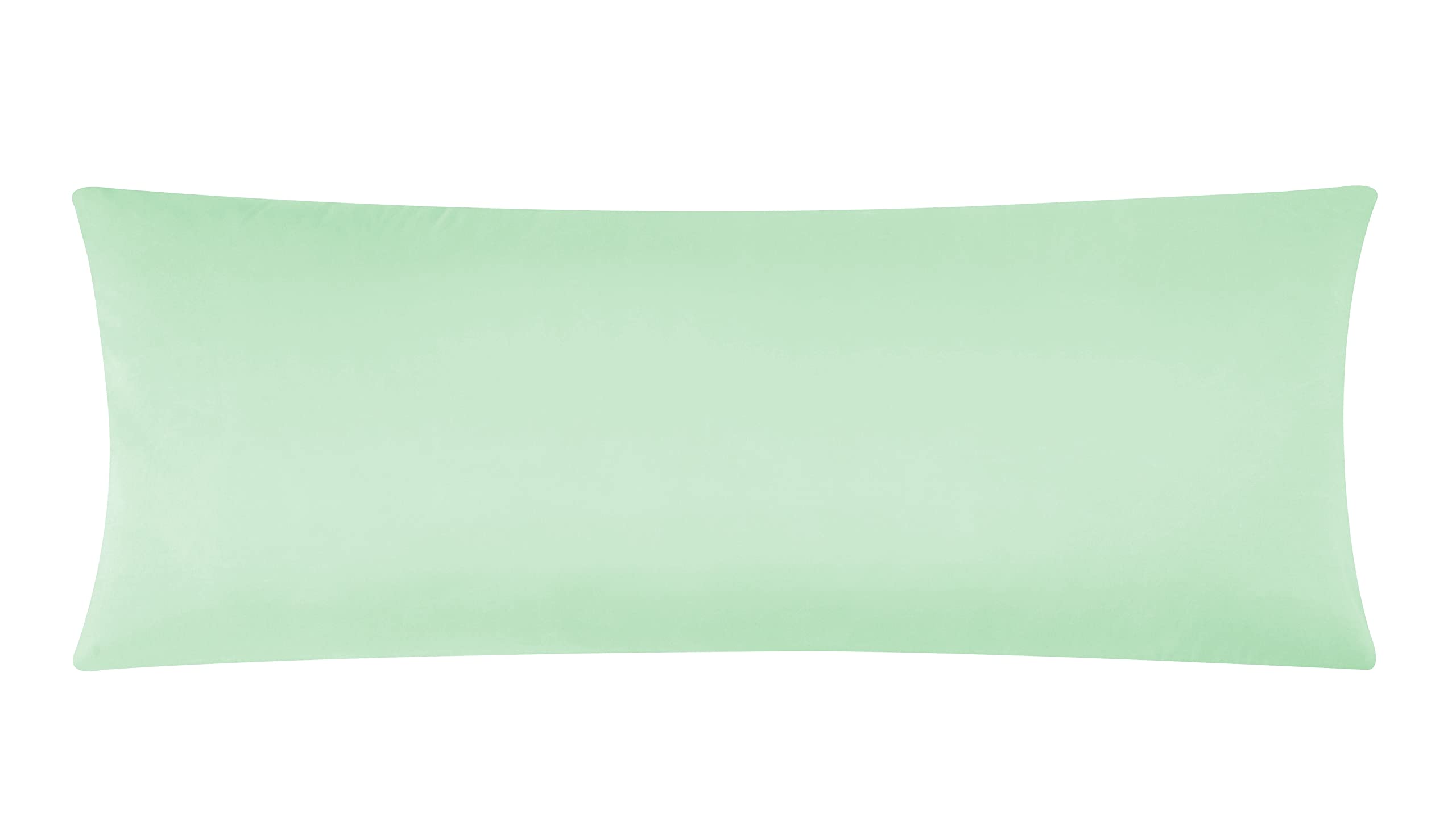 Evolive Ultra Soft Microfiber Body Pillow Cover/Pillowcases 21x54 with Hidden Zipper Closure (21x54 Body Pillow Cover, Mint)