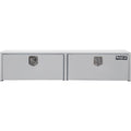 Buyers Products 1702895 White Steel Topsider Truck Box, 18 x 16 x 90 Inch, Heavy-Duty, Weather Resistant Storage for Professiona