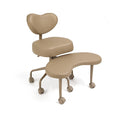 Pipersong Meditation Chair Plus, Cross Legged Chair with Wheels, ADHD Chair, Criss Cross Desk Chair with Lumbar Support and Adju