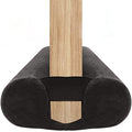 BKSAI Door Draft Stopper for Doors 29-35 No Adhesive Draft Stopper for Bottom of Door Draught Excluder Under Door Wind Blocker R