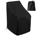 Outdoor Chair Covers, 210D Patio Chair Cover Waterproof Patio Chair Covers for Outdoor Furniture All Weather Protection (25  W x