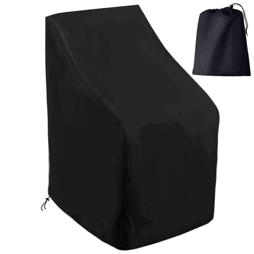 Outdoor Chair Covers, 210D Patio Chair Cover Waterproof Patio Chair Covers for Outdoor Furniture All Weather Protection (25  W x