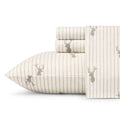 Eddie Bauer - King Sheet Set, Warm Breathable Cotton Flannel Bedding with Deep Pockets, Brushed for Extra Softness, Cozy Home De