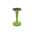 MooreCo 17-24 Plastic Hierarchy Height Adjustable Grow Tall Stool in Green