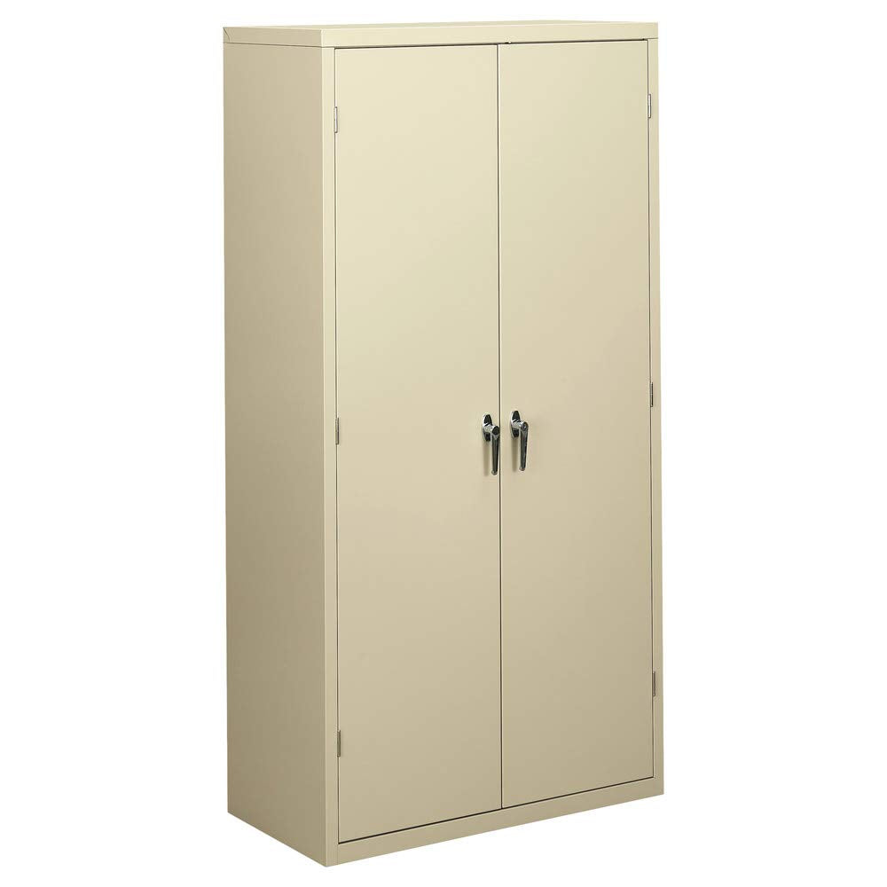 HON Brigade Series Five-Shelf Storage Cabinet - High Storage Cabinet, 36w by 18d by 72h , Putty (HSC1872)