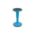 MooreCo 17-24 Plastic Hierarchy Height Adjustable Grow Tall Stool in Blue
