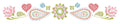 Design Works Crafts Tobin, 20 x 30 Stamped Pillowcases for Embroidery, Paisley Heart