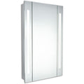 Elegant Decor Elixir 40 x 24 LED Medicine Cabinet in Silver Powder Coating