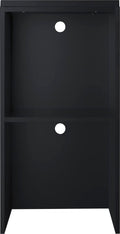 Summit Appliance CWH1 19.5 Wide Casework Hutch, Black; Compatible with SM902BL or SM903BSA Microwaves; Cord Cutouts; Ships Fully