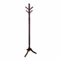 ORE International Twist Cherry Wood Coat Rack