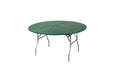 Kwik-Covers 60 Round Fitted Plastic Table Covers, 5 Pack (Hunter Green)
