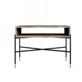 Industrial 45 Concrete And Metal Console Console Table