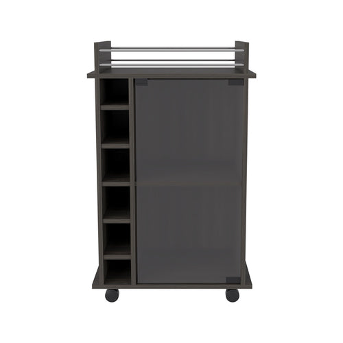 22 Brown and Black Open shelving TV Stand