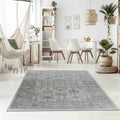 7 X 10 grey Oriental Area Rug