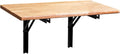 Wallmaster Wall Mounted Folding Workbench Heavy Duty Fold Down Table Utility Bench Solutions Laundry Shelf Wall Desk with Metal 