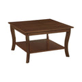 Convenience Concepts American Heritage Square Coffee Table, Espresso
