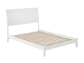 AFI, Portland, Low Profile Wood Platform Bed, Full, White