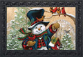 Briarwood Lane Winter Friends Snowman Doormat Cardinals Primitive Indoor Outdoor 30 x 18